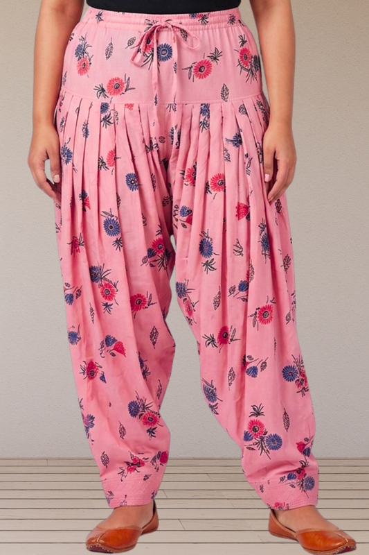 Gulabi Floral Cotton Printed Salwar