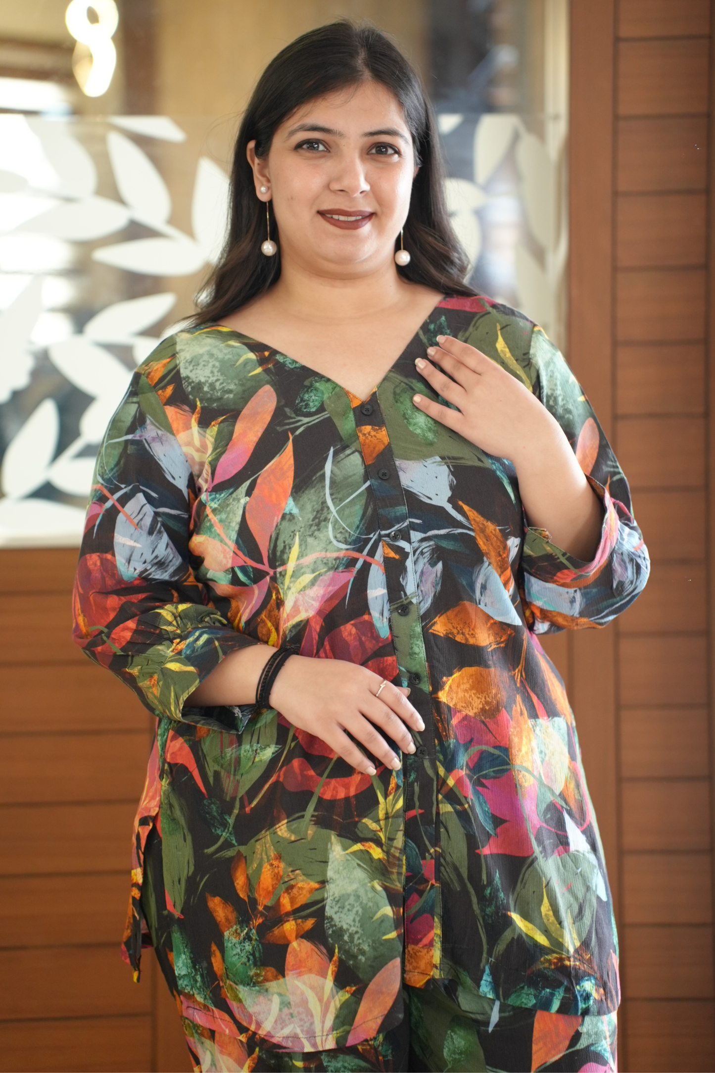 Autumn Mosaic Printed Co-ord Set