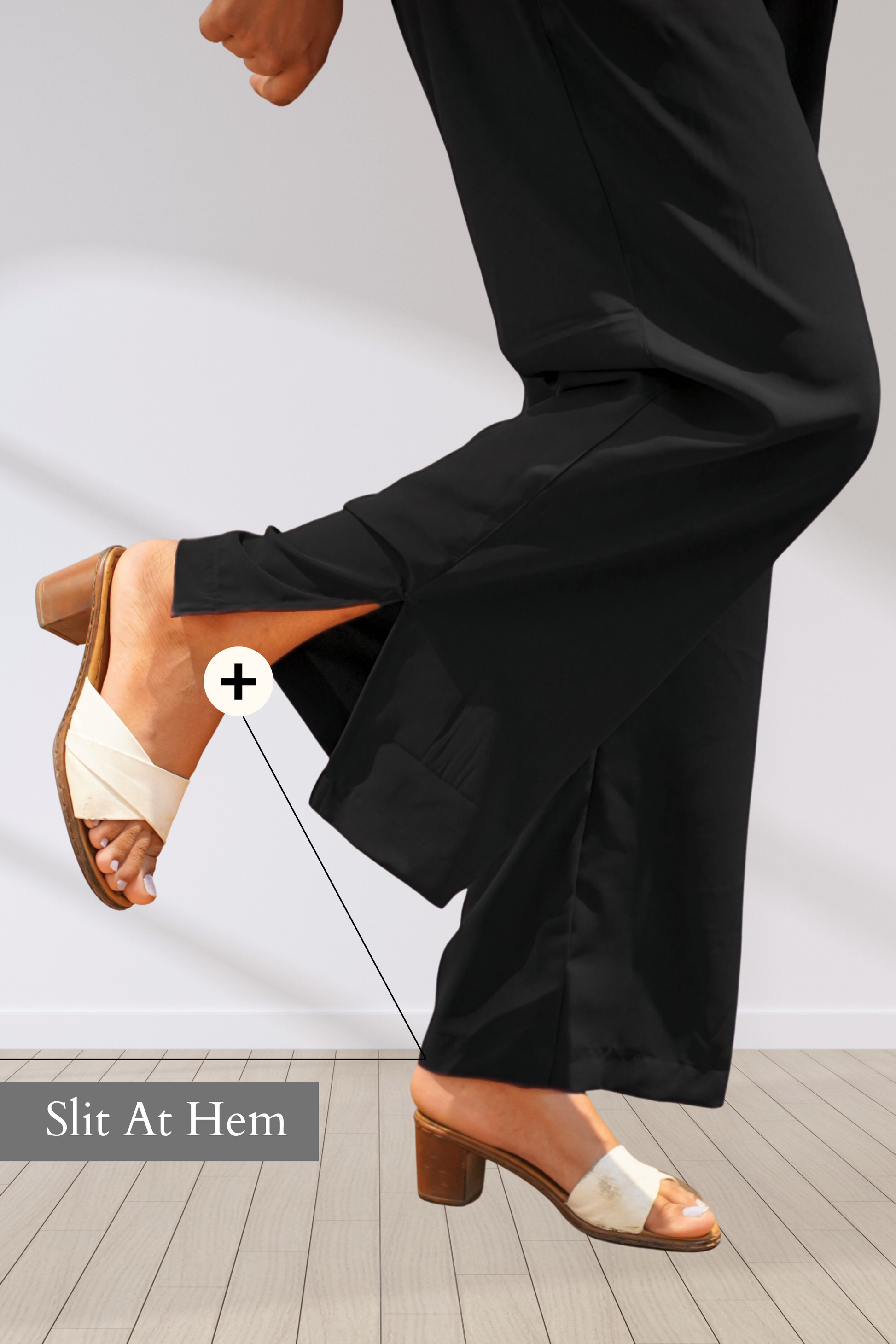 Black All Day Flared Pants