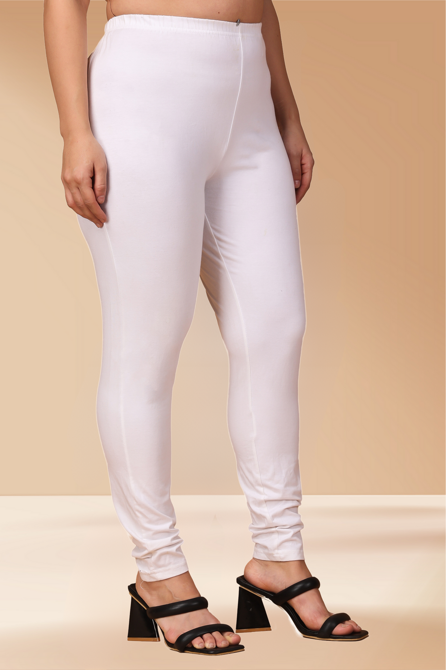 White Cotton Legging
