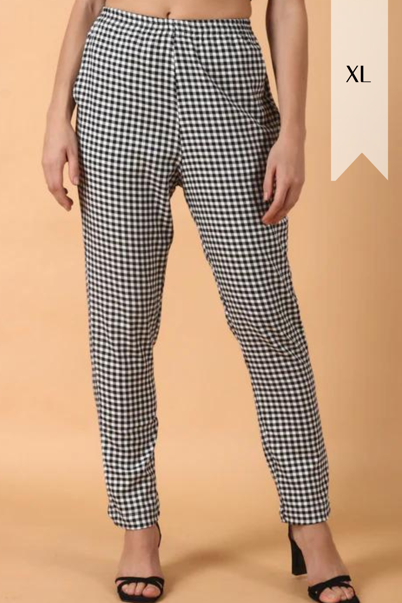 Black Grid Woollen Pajama