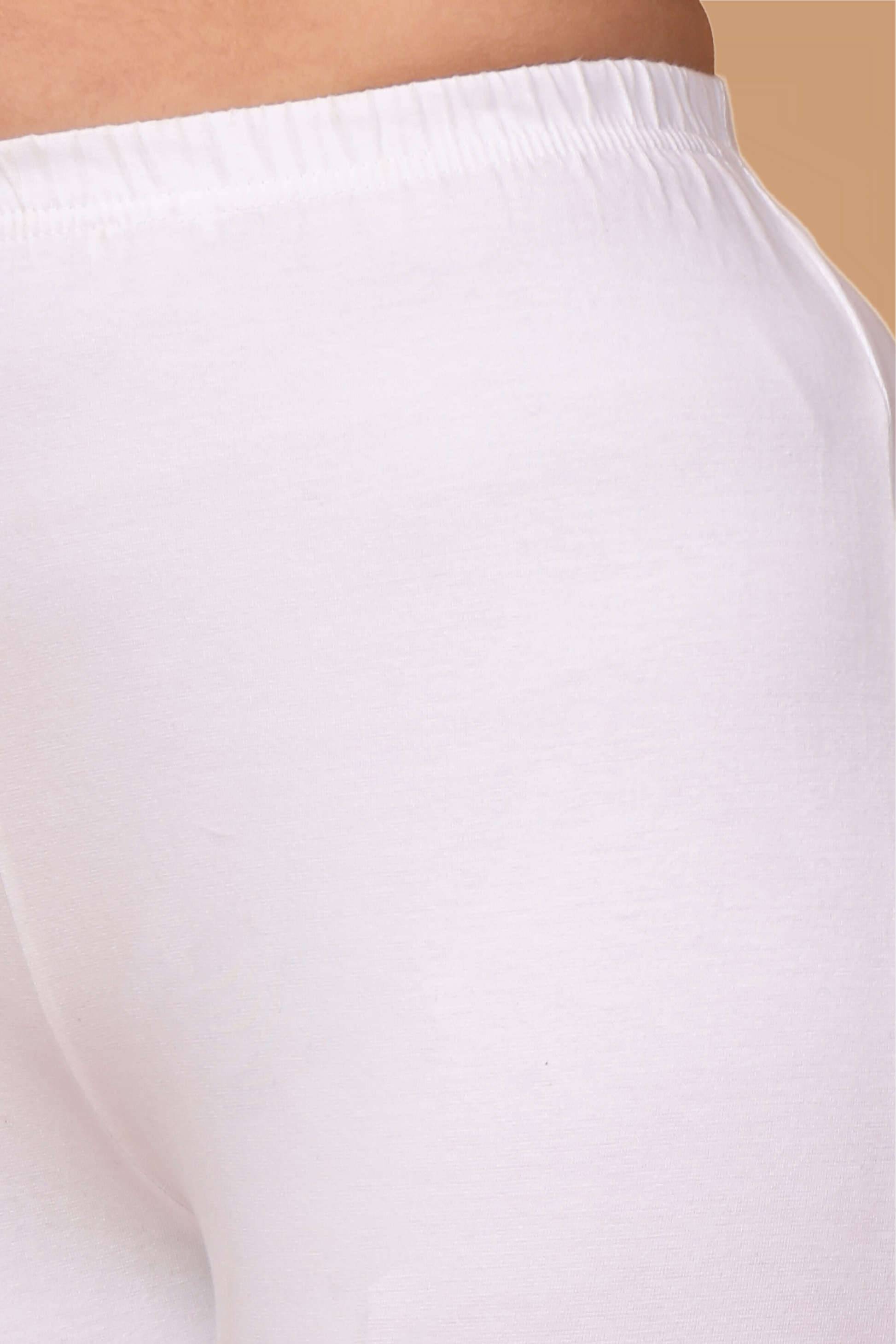 White Cotton Legging