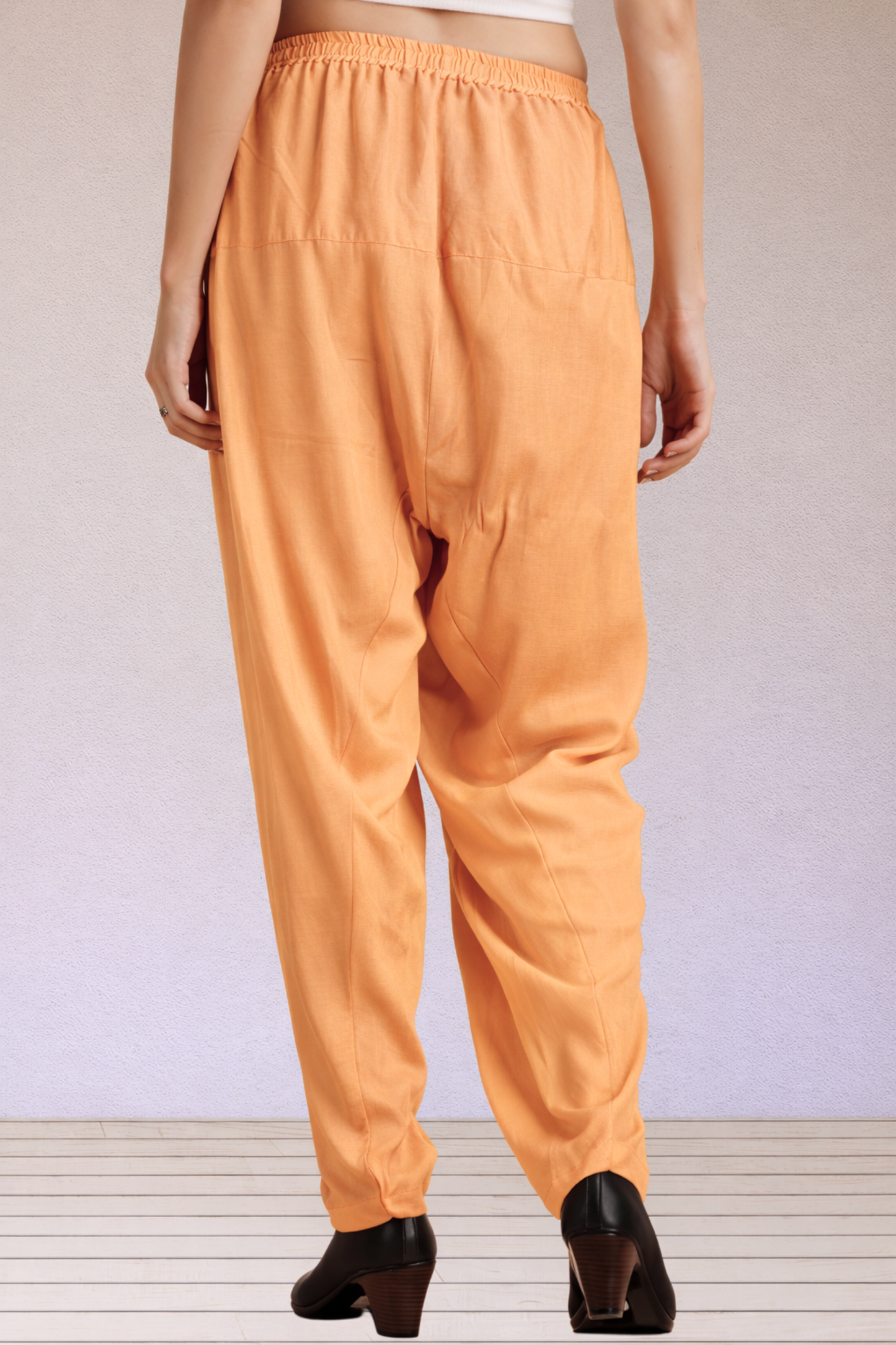Apricot Easy Fit Rayon Salwar