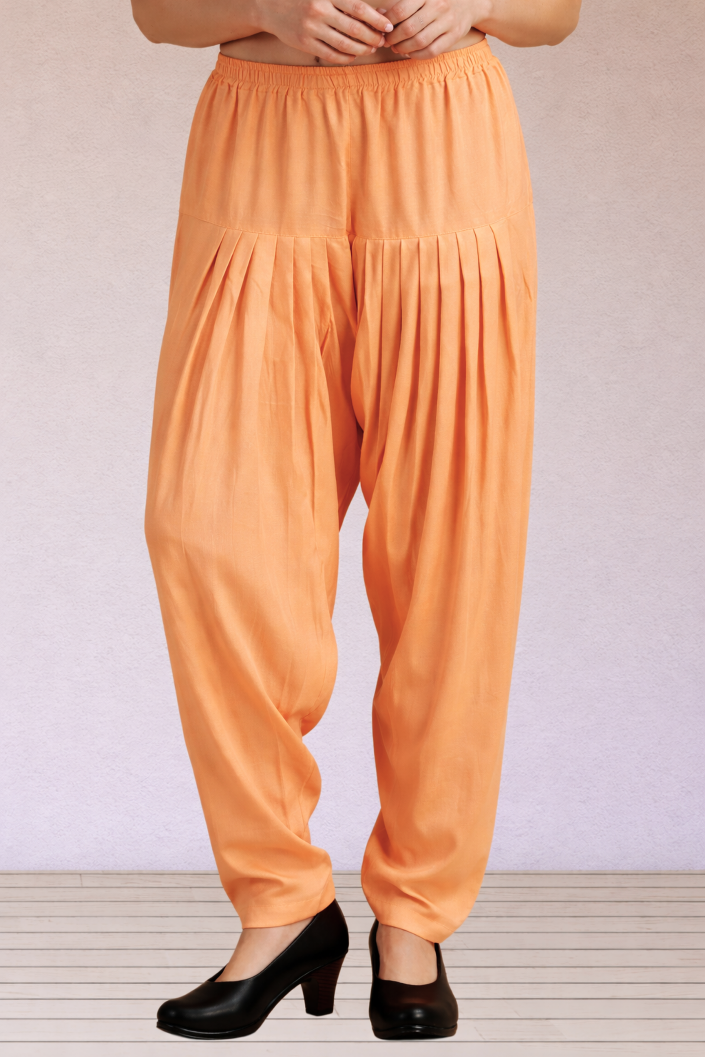 Apricot Easy Fit Rayon Salwar