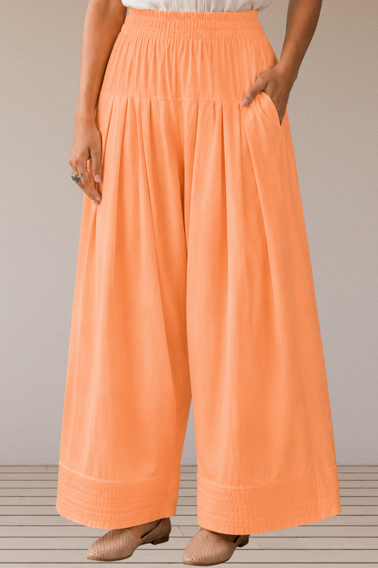 Apricot Rayon Farshi Salwar