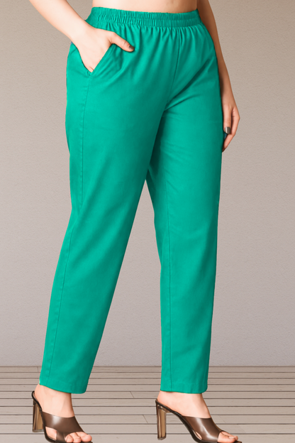 Aquamarine Cotton Kurti Pant