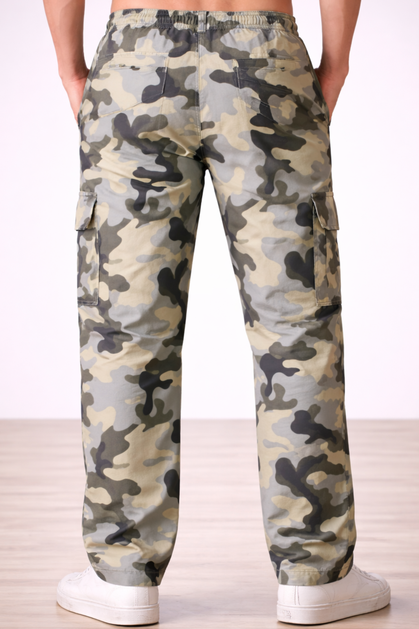 Army Print Cotton Cargo
