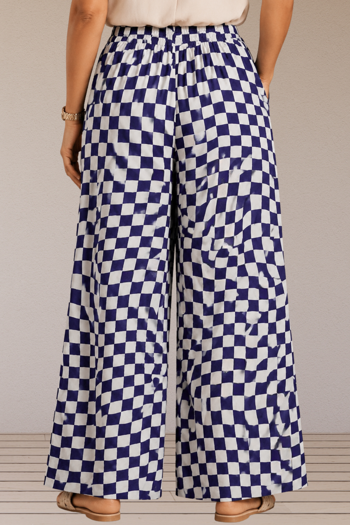 Azure Mirage Rayon Lounge Pants