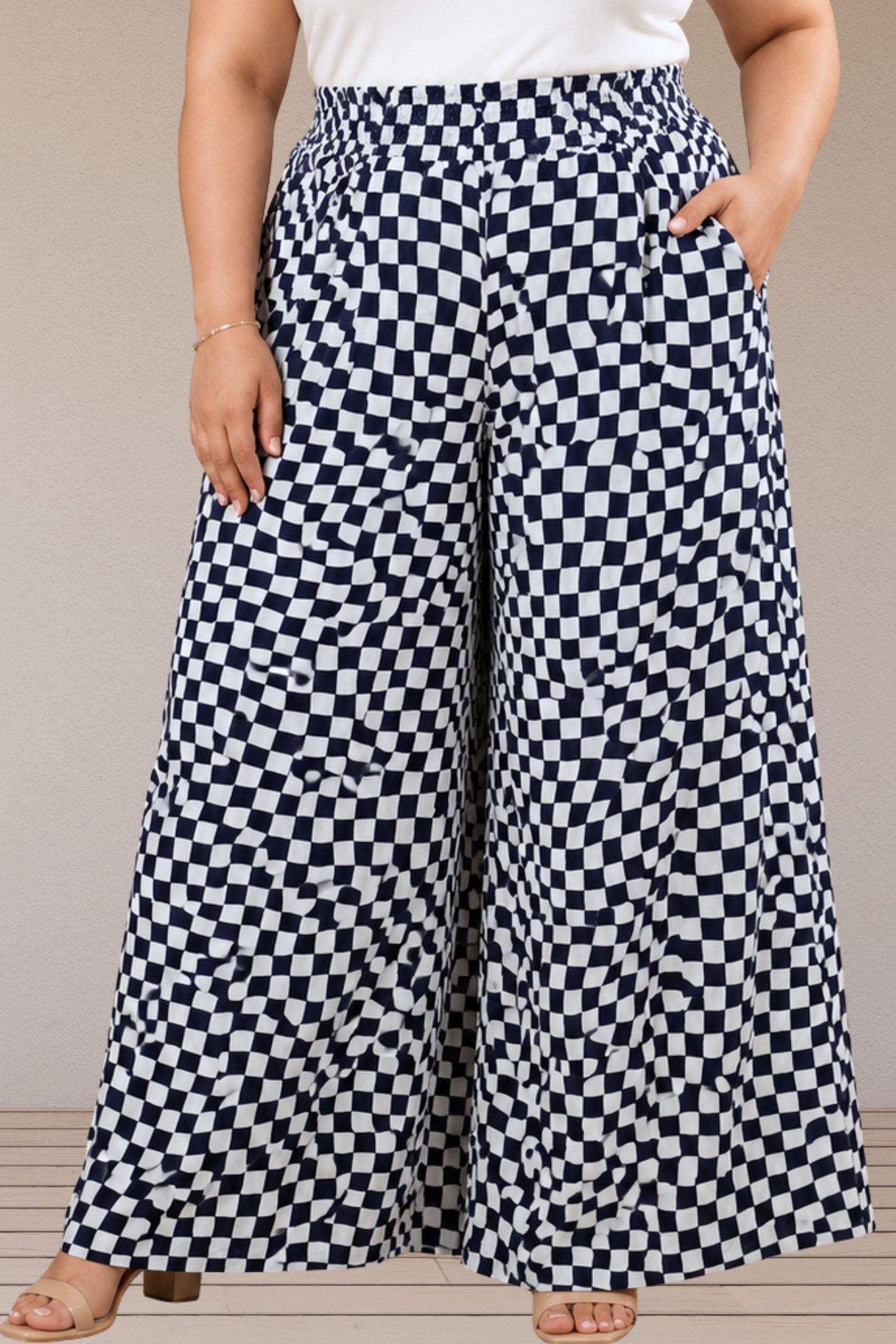 Azure Mirage Rayon Lounge Pants