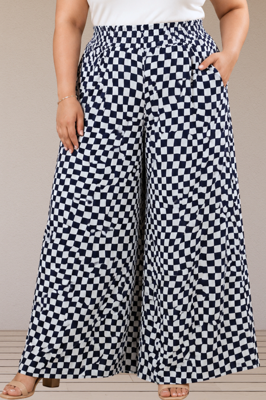 Azure Mirage Rayon Lounge Pants