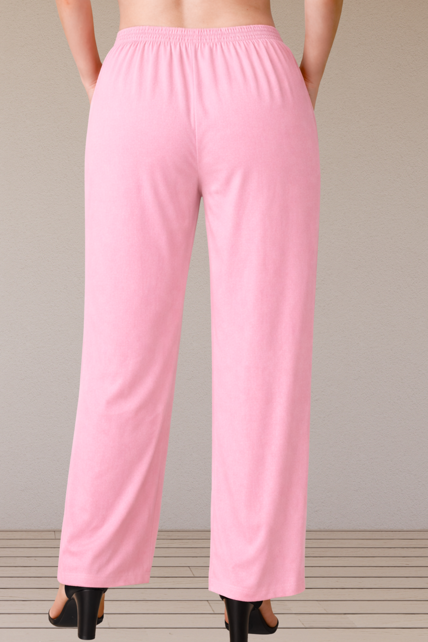 Baby Pink Rayon Kurti Pant