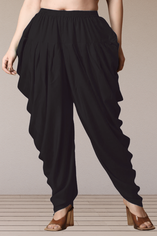 Black Belted Dhoti Salwar