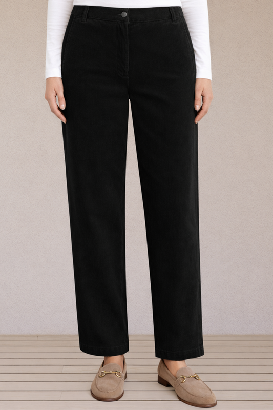 Brownish Green Corduroy Pant