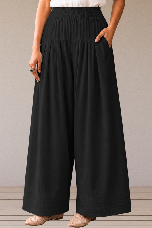 Black Cotton Farshi Salwar
