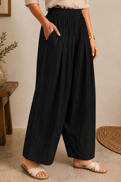 Black Cotton Farshi Salwar
