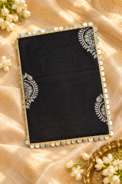 Black Gold Handcrafted Shagun Envelope