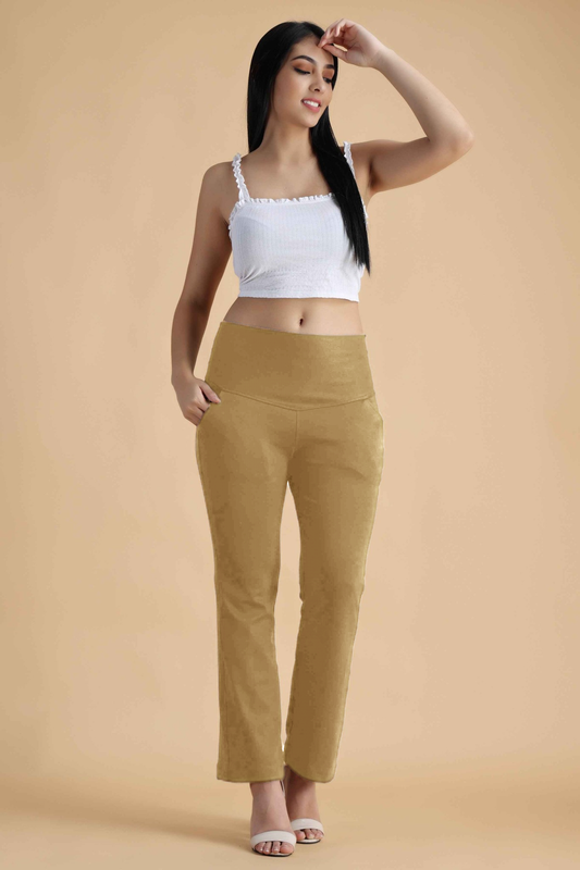 Khaki Tummy Tucker Pant