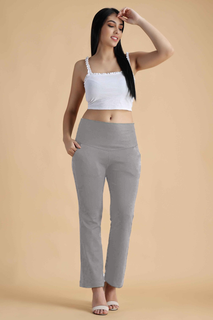 Light Grey Tummy Tucker Pants