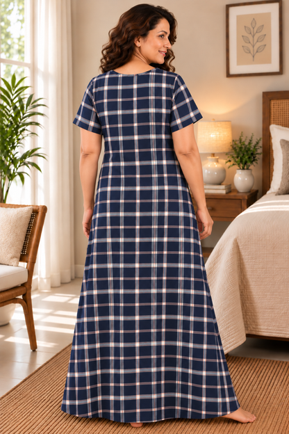 Indigo Weekend Rayon Lounge Dress