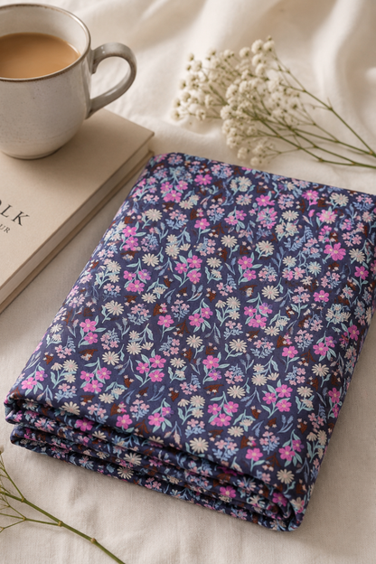 Bluebell Garden Rayon Short Nighty