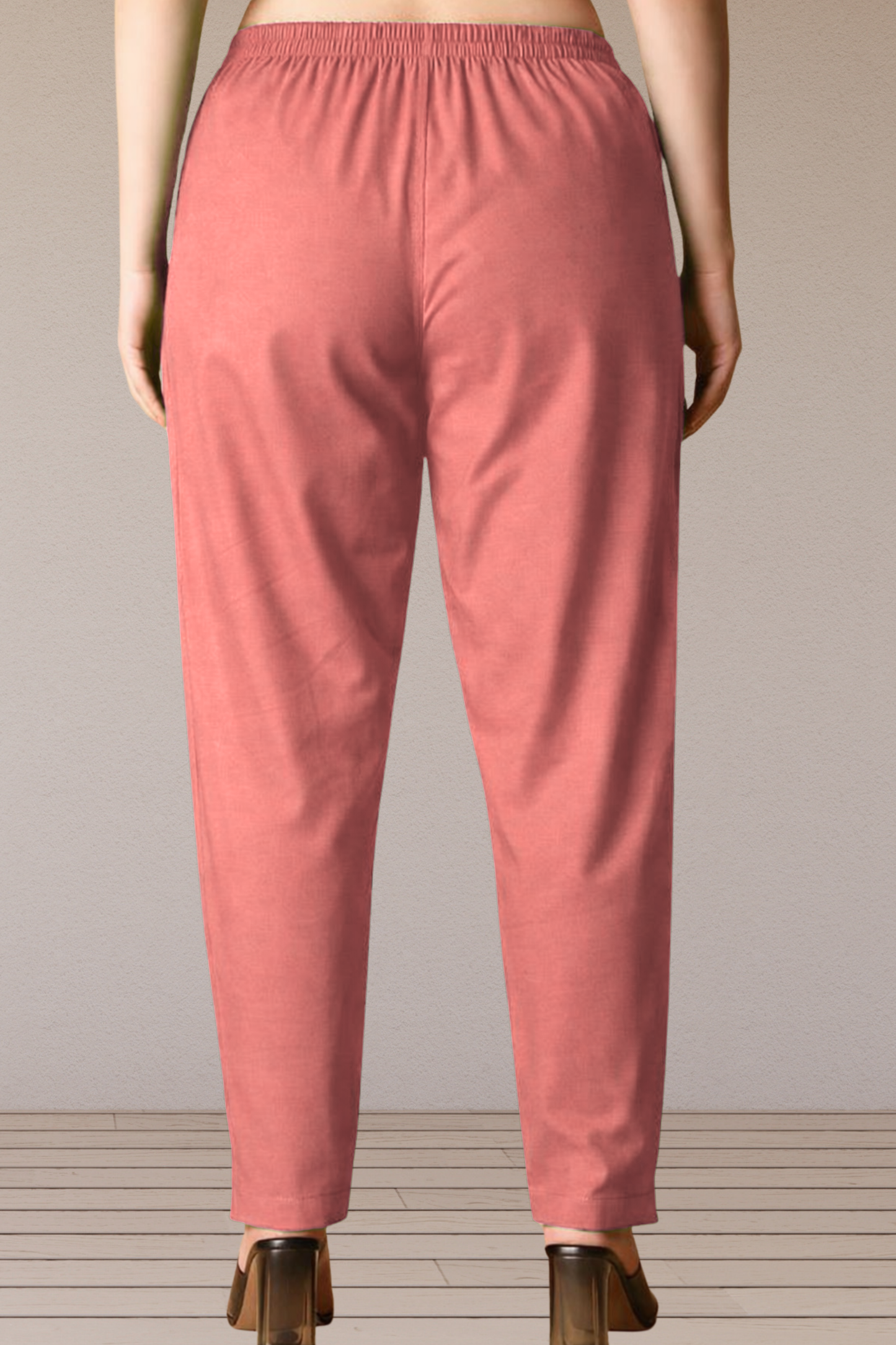 Brick Cotton Kurti Pant