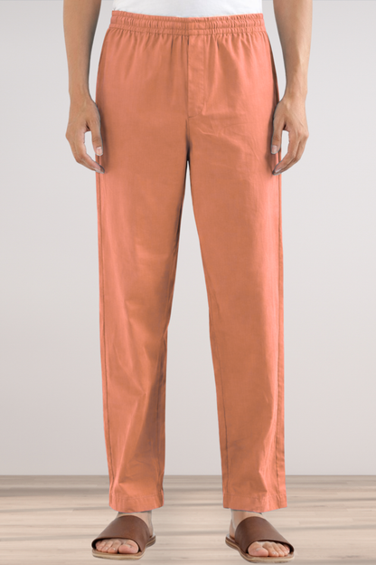 Brick Cotton Pant Pajama