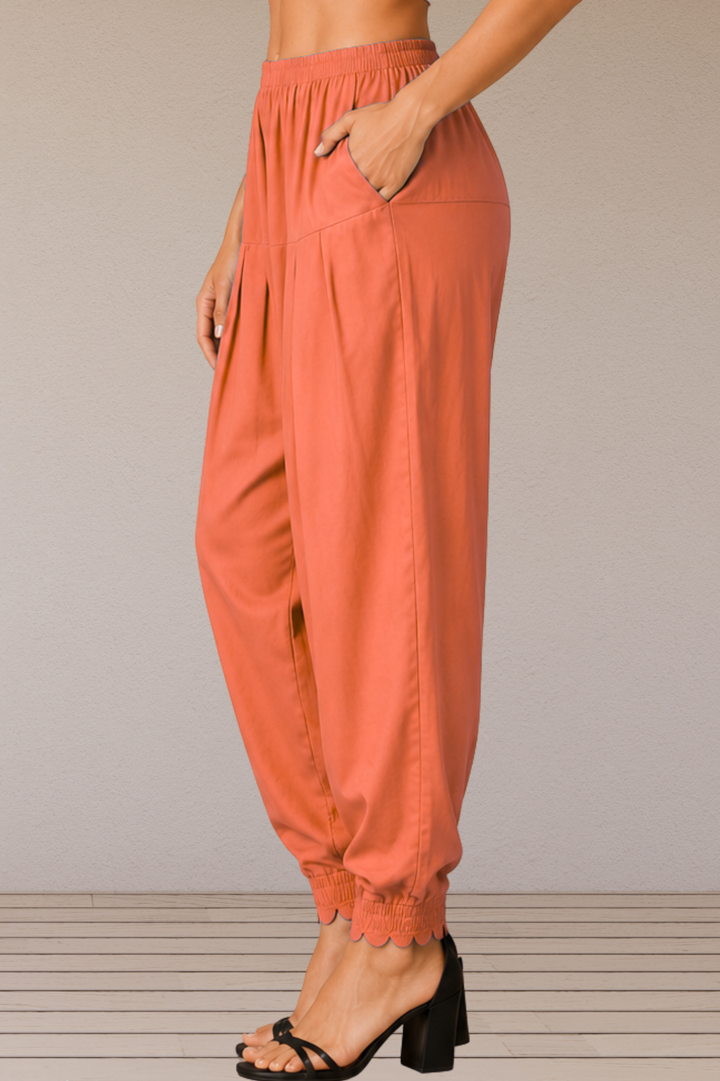 Brick Scallop Cut Salwar