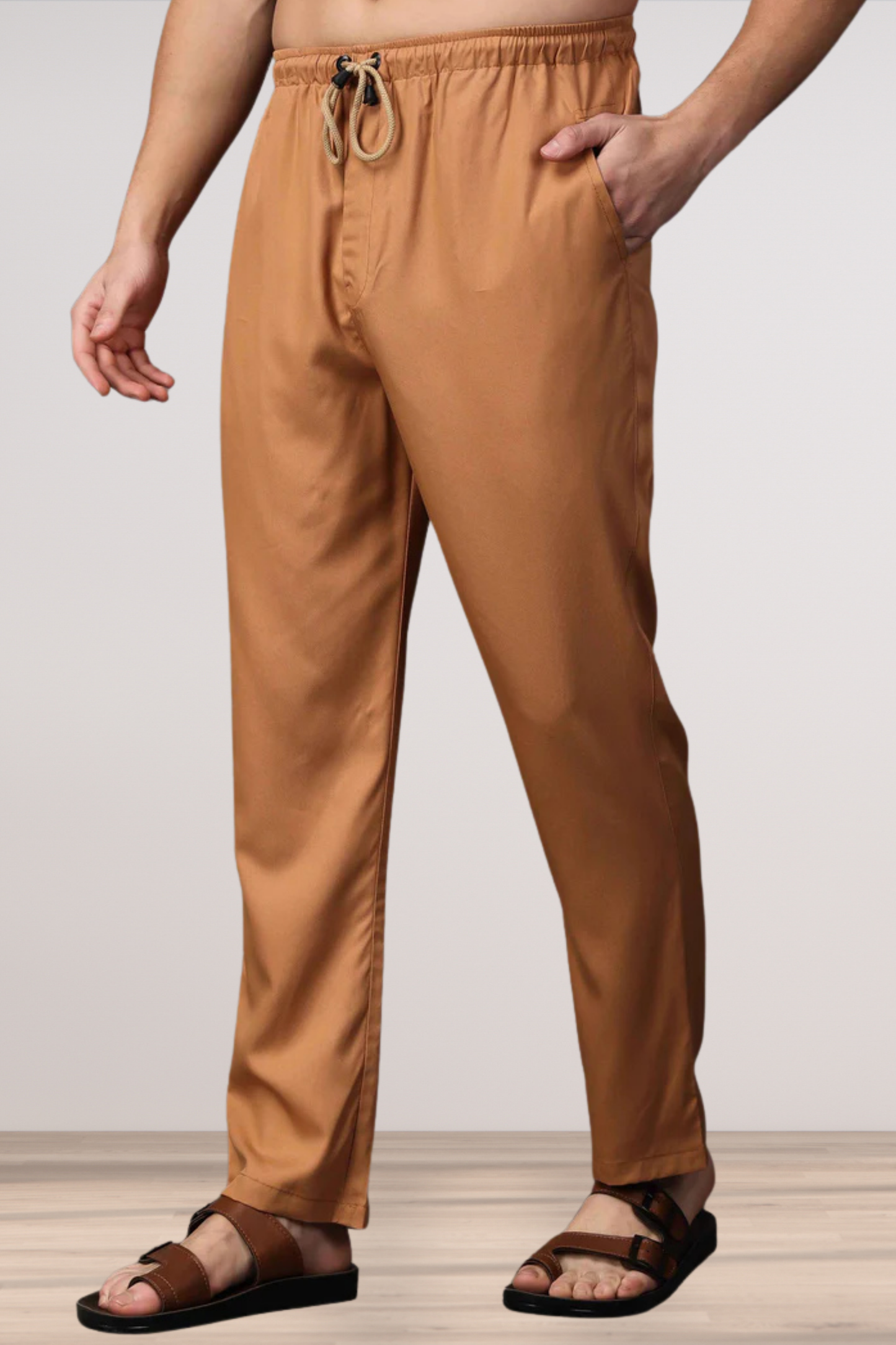 Bronze Brown Comfort Track Pants