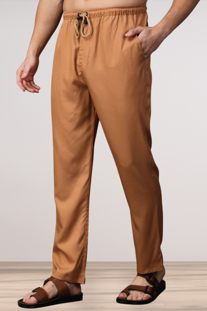 Bronze Brown Comfort Track Pants