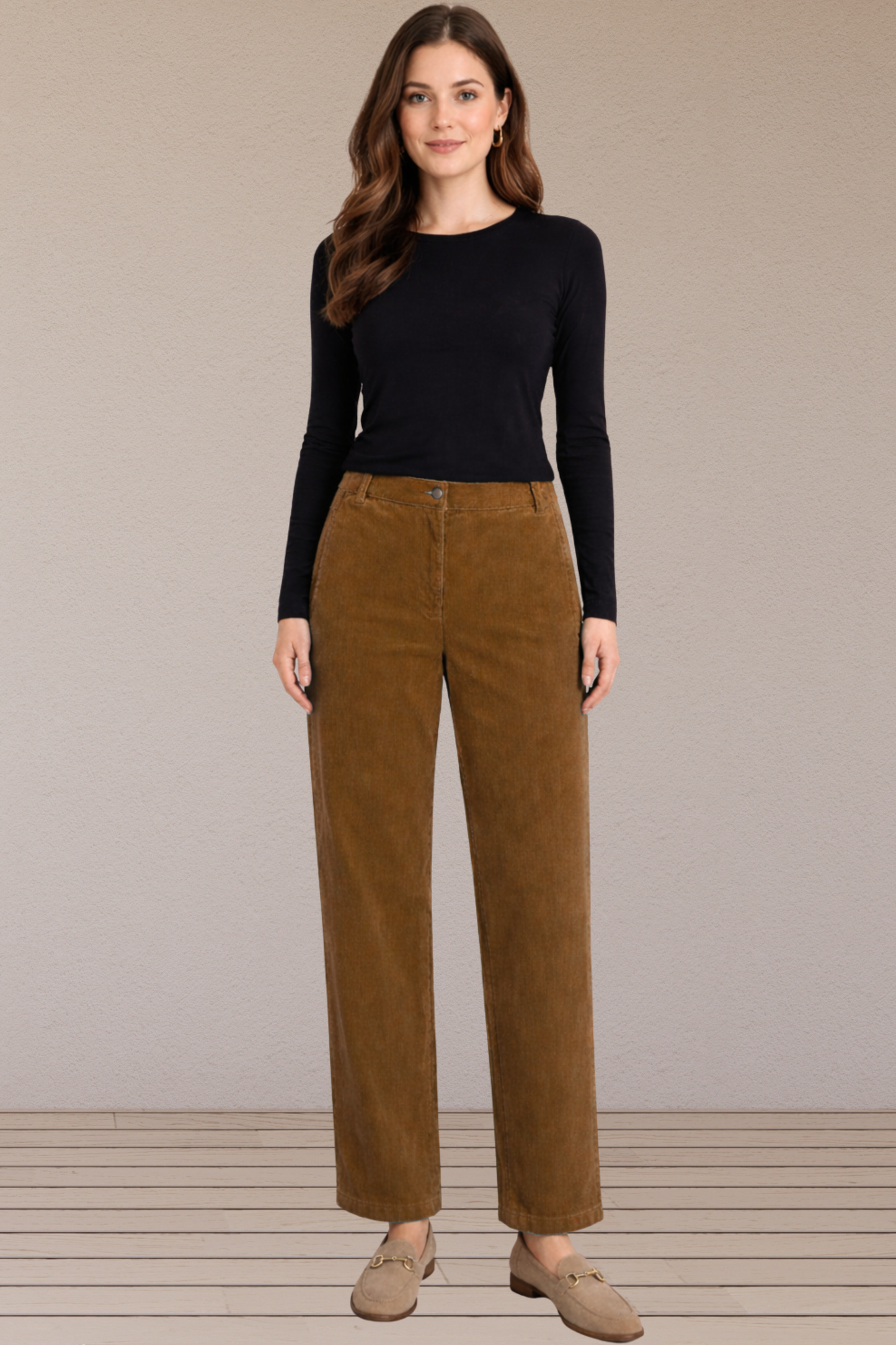 Brown Corduroy Pant