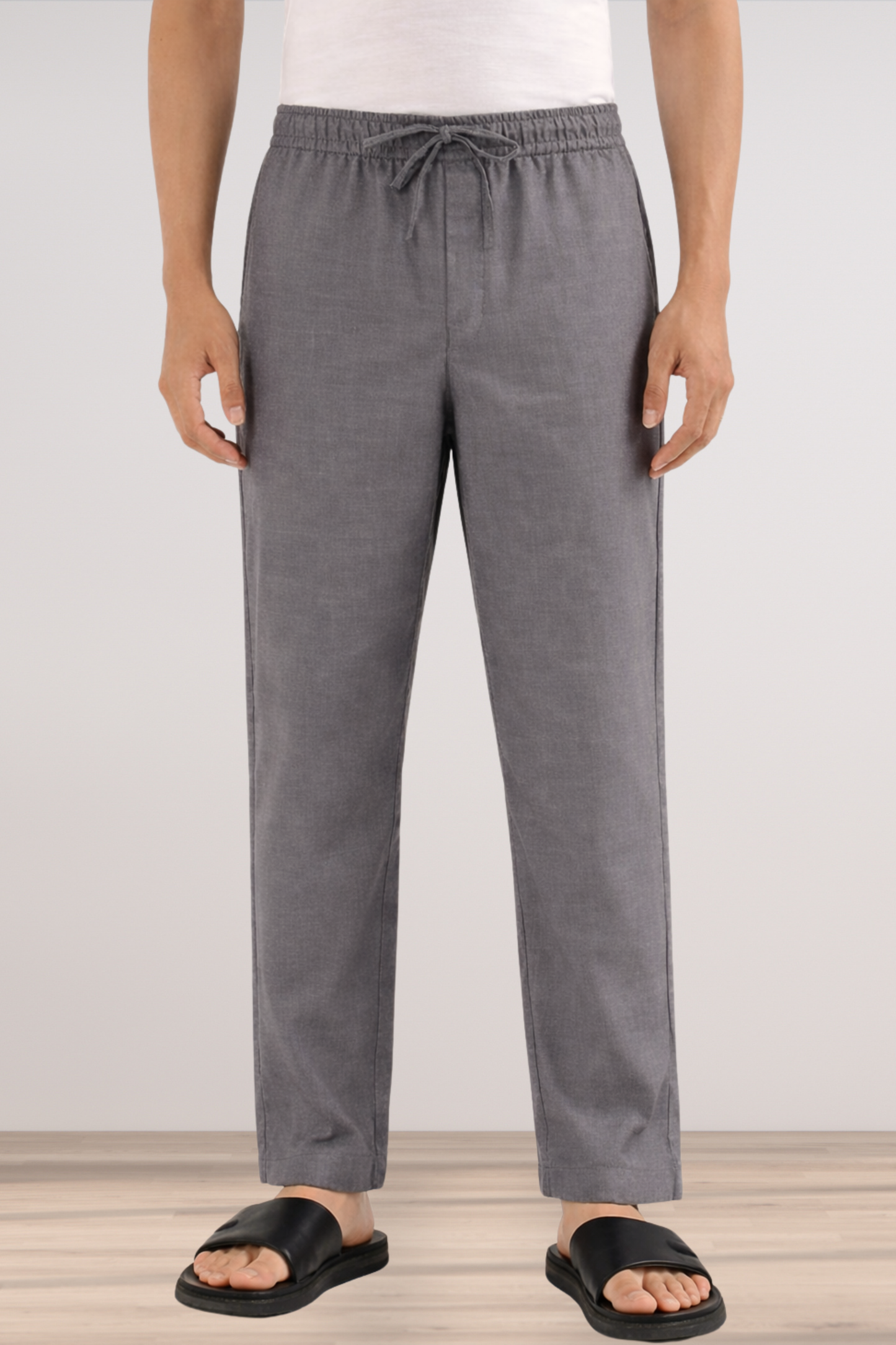 Bubble Grey Cotton Pajama Pants