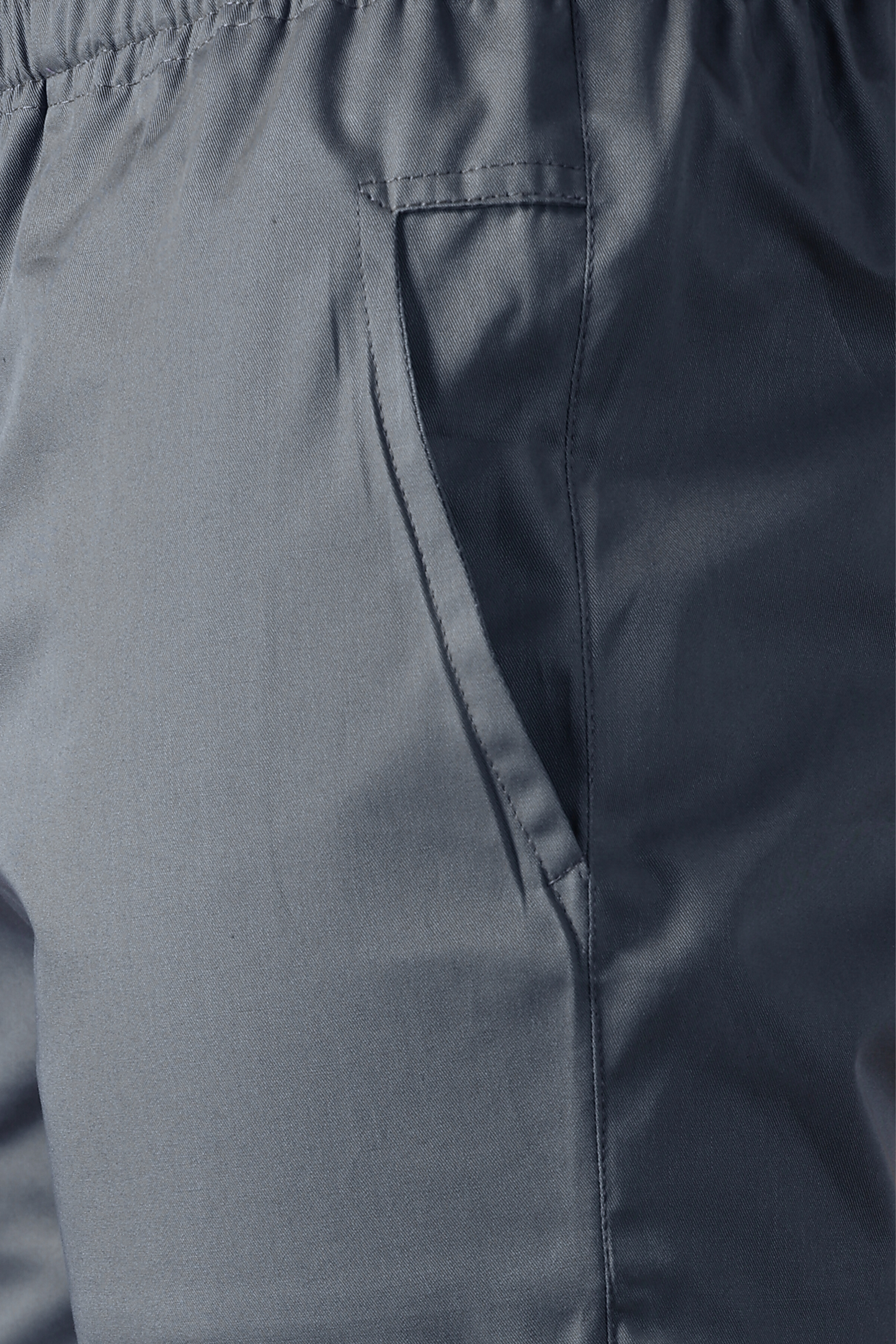 Bubble Grey Cotton Shorts