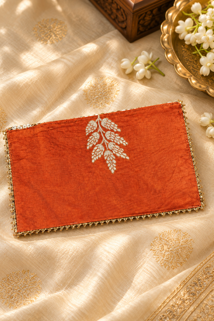 Burnished Gold Handcrafted Shagun Envelope