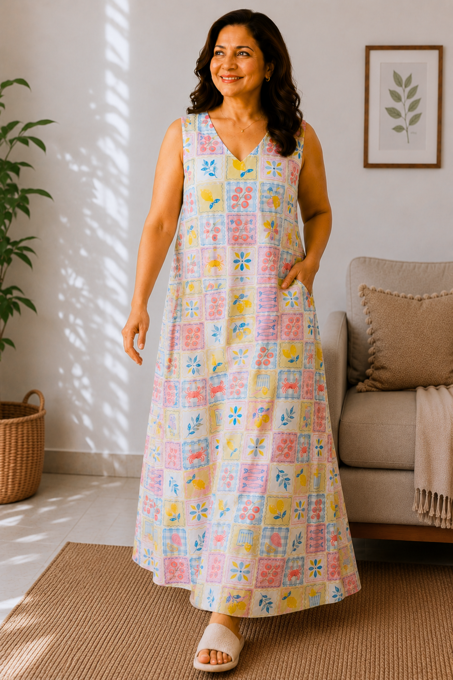 Buttercup Lane Rayon Night Gown