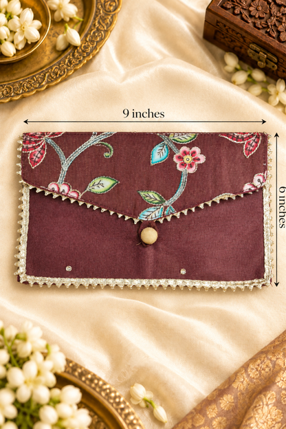 Caramel Garden Handcrafted Shagun Envelope