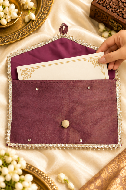Caramel Garden Handcrafted Shagun Envelope