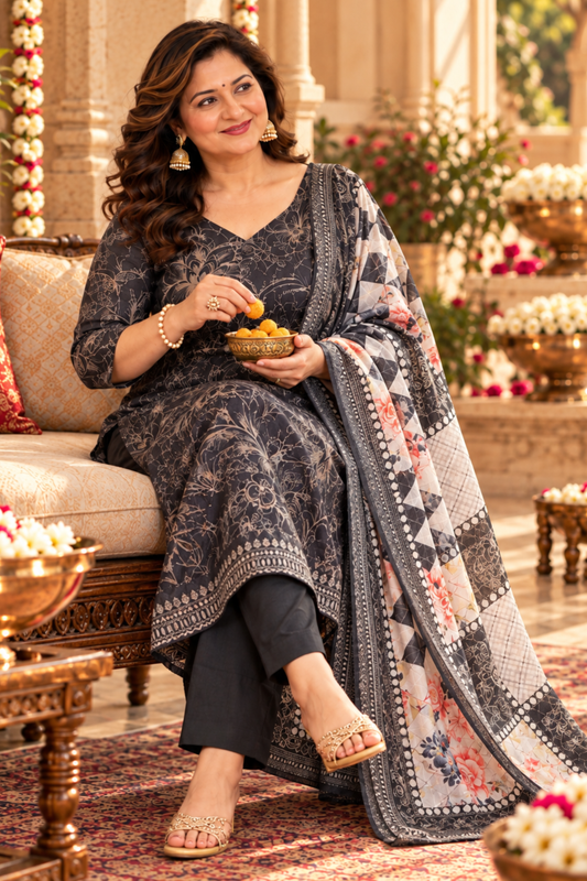 Chandani Raat Floral Suit Set