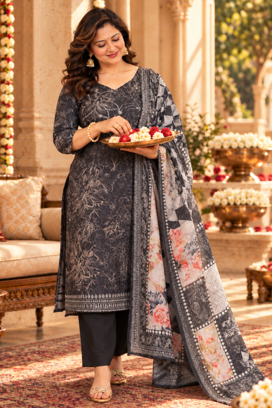 Chandani Raat Floral Suit Set