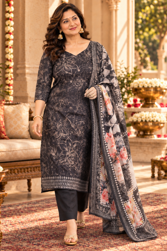 Chandani Raat Floral Suit Set