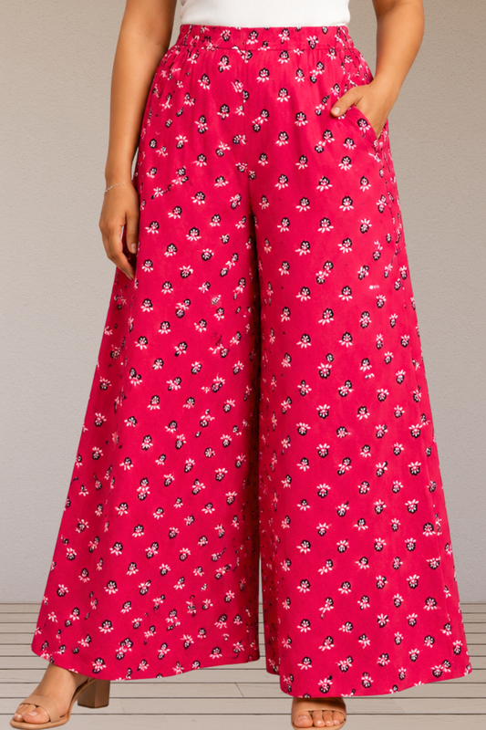 Cherry Bloom Rayon Lounge Pants