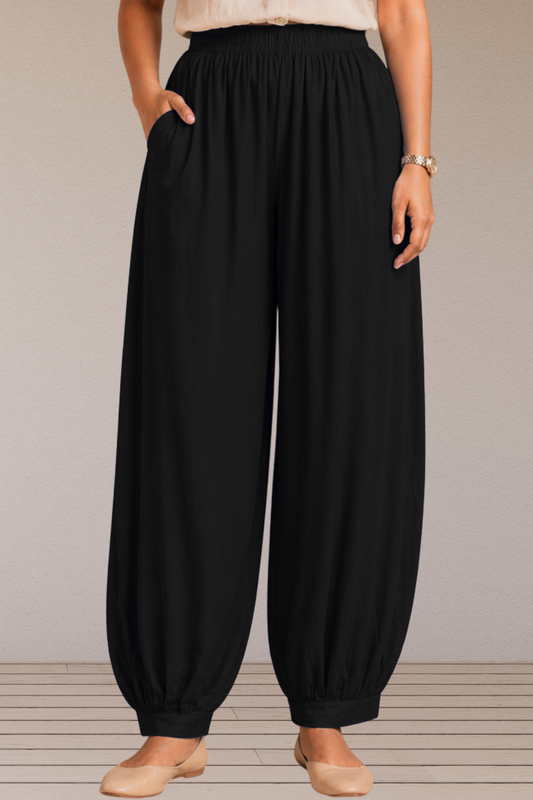 Classic Black Afghani Pants