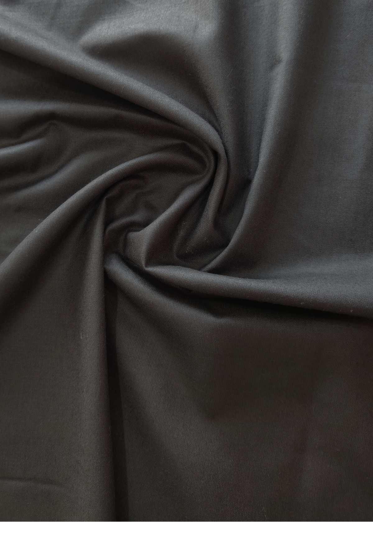 Classic Black Woollen Shawl