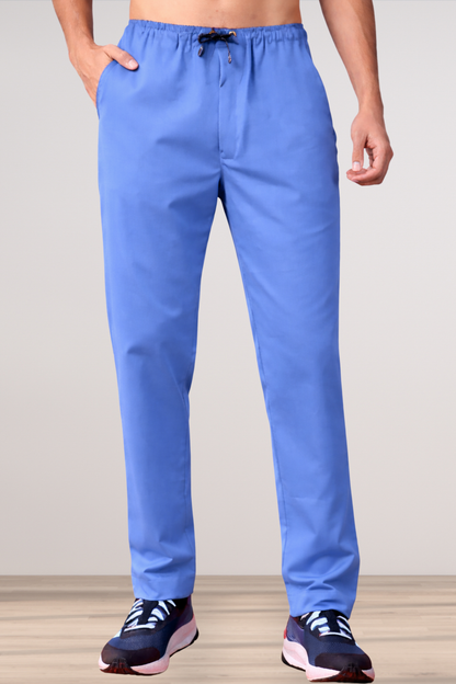 Cobalt Blue Stretch Track Pants