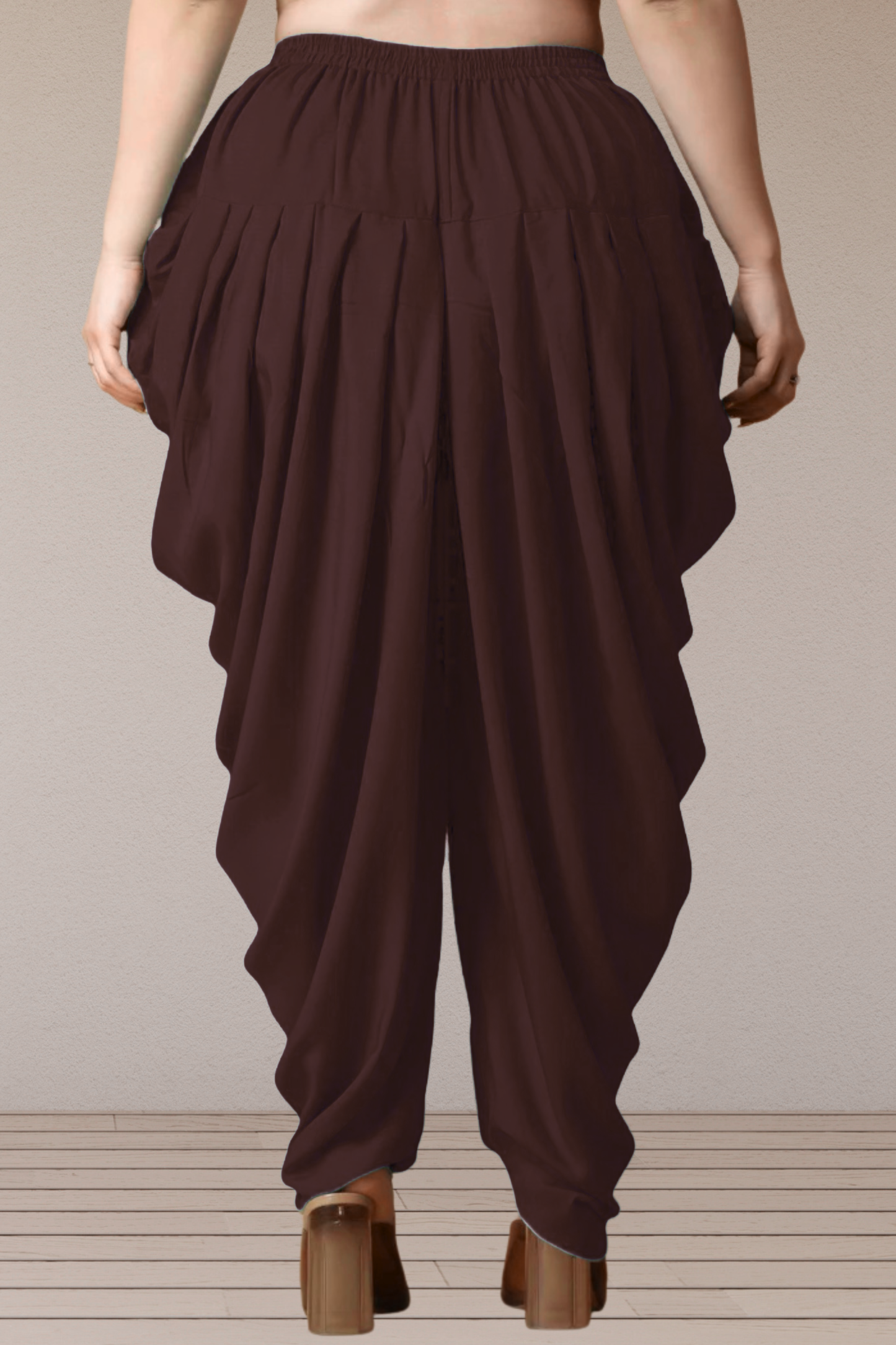 Coffee Belted Dhoti Salwar