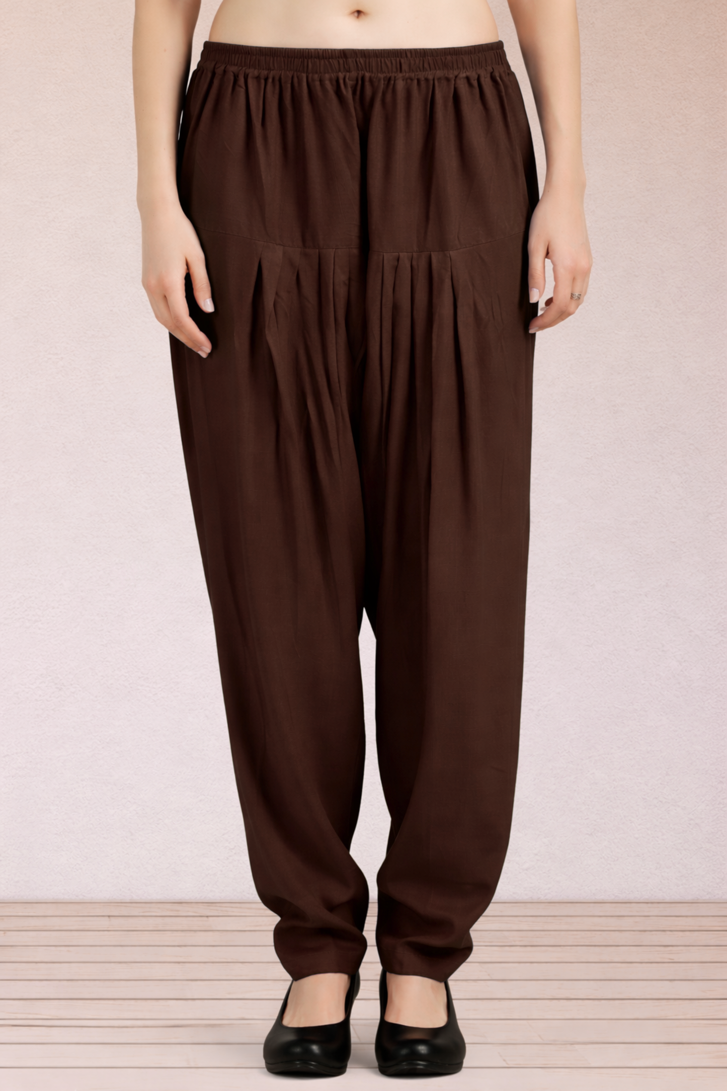 Coffee Easy Fit Rayon Salwar