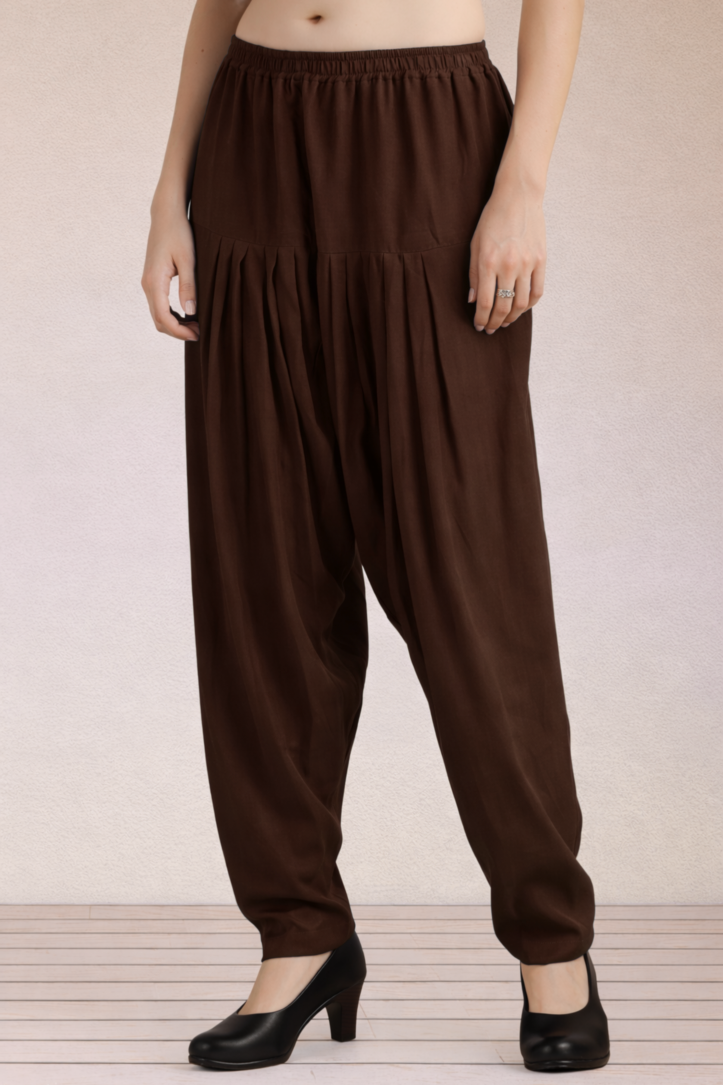 Coffee Easy Fit Rayon Salwar