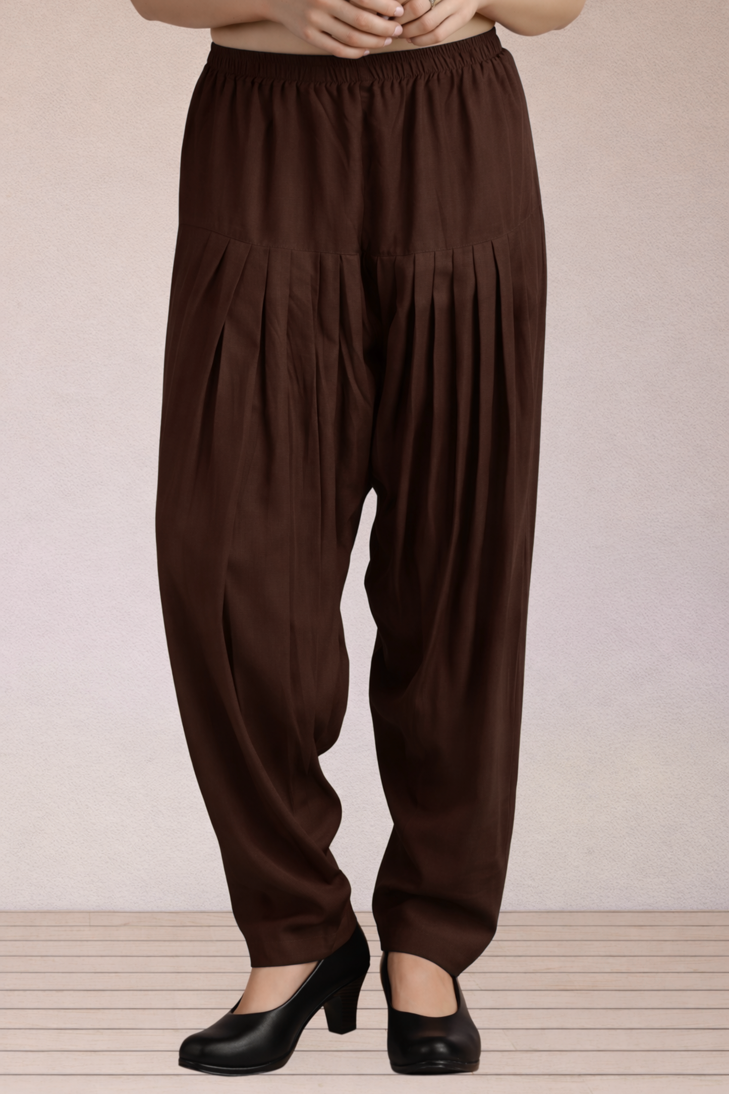 Coffee Easy Fit Rayon Salwar