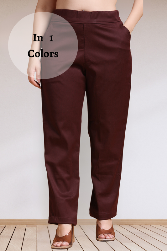 Premium Cotton Lycra Pant