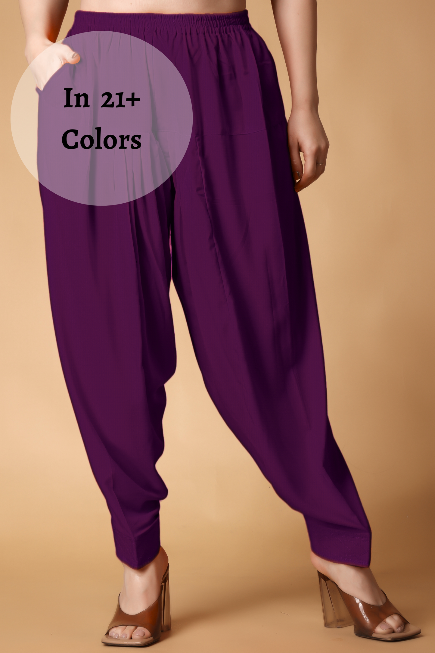 Straight Rayon Salwar Pants