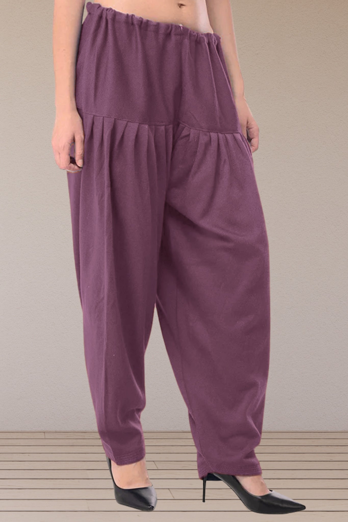 Onion Woollen Cashmilon Salwar